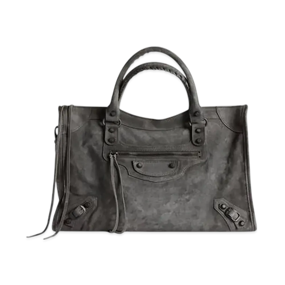 BALENCIAGA Le City Bag Medium "Storm Grey"