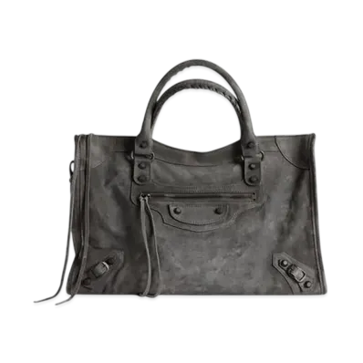 BALENCIAGA Le City Bag Medium "Storm Grey"