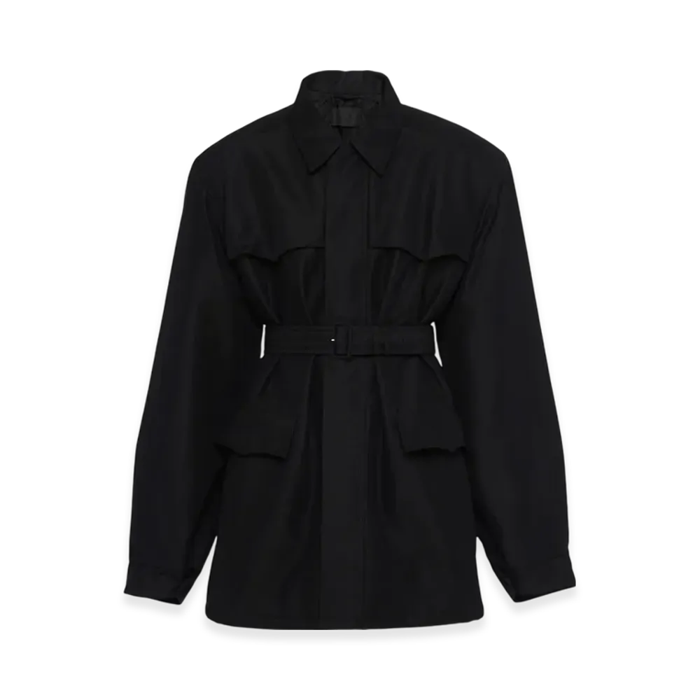 PRADA Technical Canvas Parka "Black"