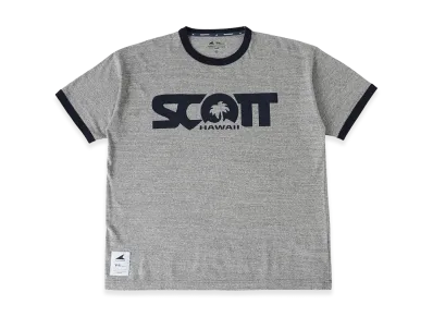 Ron Herman x DESCENDANT x Scott Hawaii Keep Island Vibes Ringer SS "Gray"