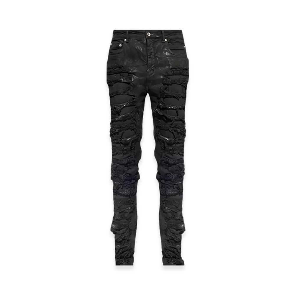 Rick Owens DRKSHDW Luxor Detroit Low-Rise Skinny Jeans "Black"