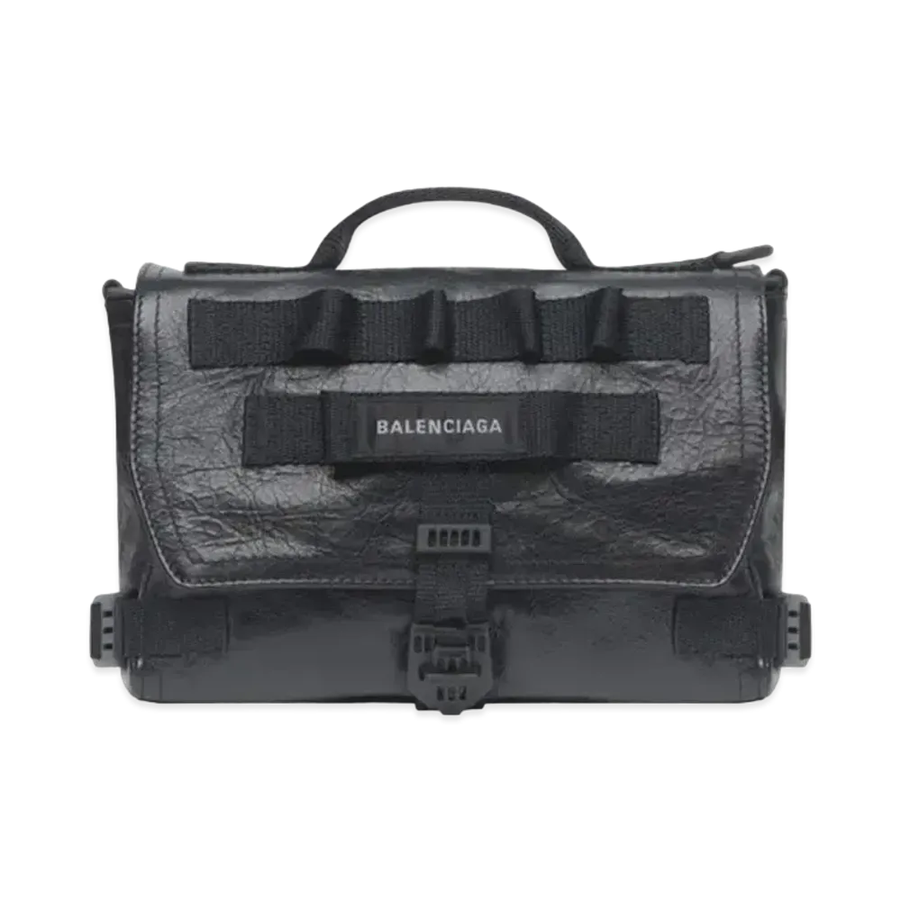 BALENCIAGA Army Small Messenger Bag "Black"