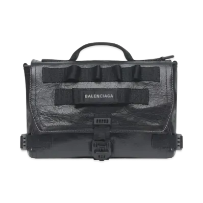 BALENCIAGA Army Small Messenger Bag "Black"
