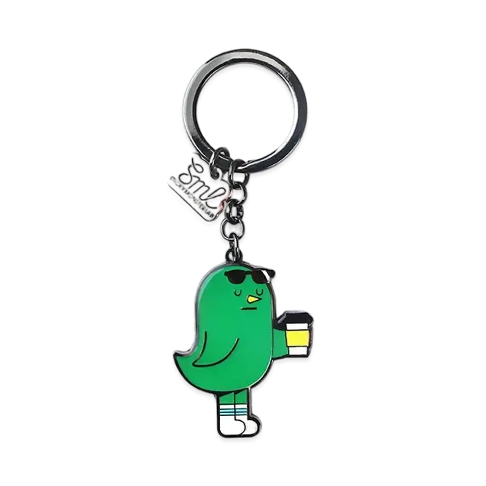 Sticky Monster Lab SML Key Ring "GREEN"