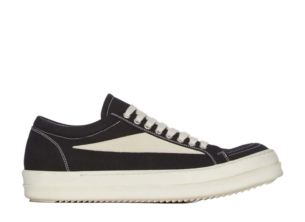 Rick Owens DRKSHDW Women's Vintage Sneaks "Black/Milk"