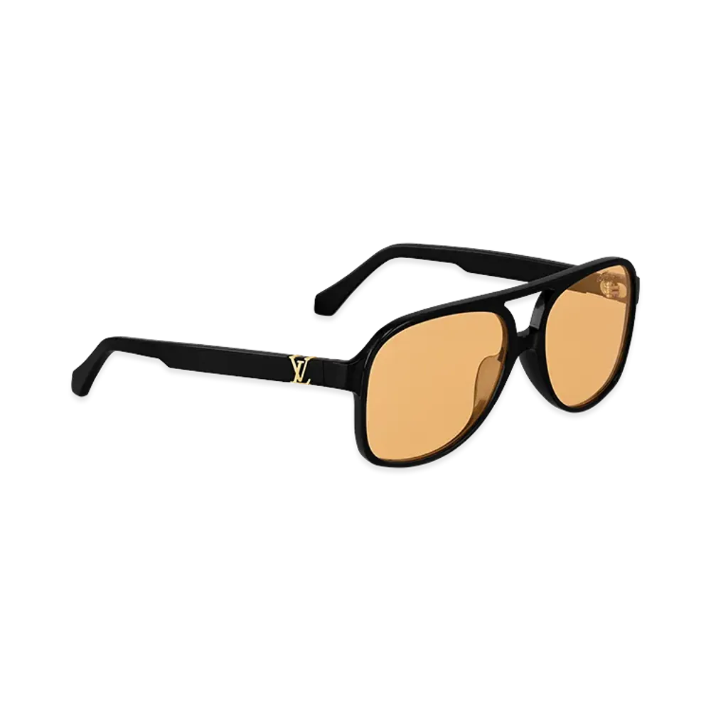 Louis Vuitton Sunglasses LV Hit Pilot "Orange"