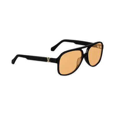 Louis Vuitton Sunglasses LV Hit Pilot "Orange"