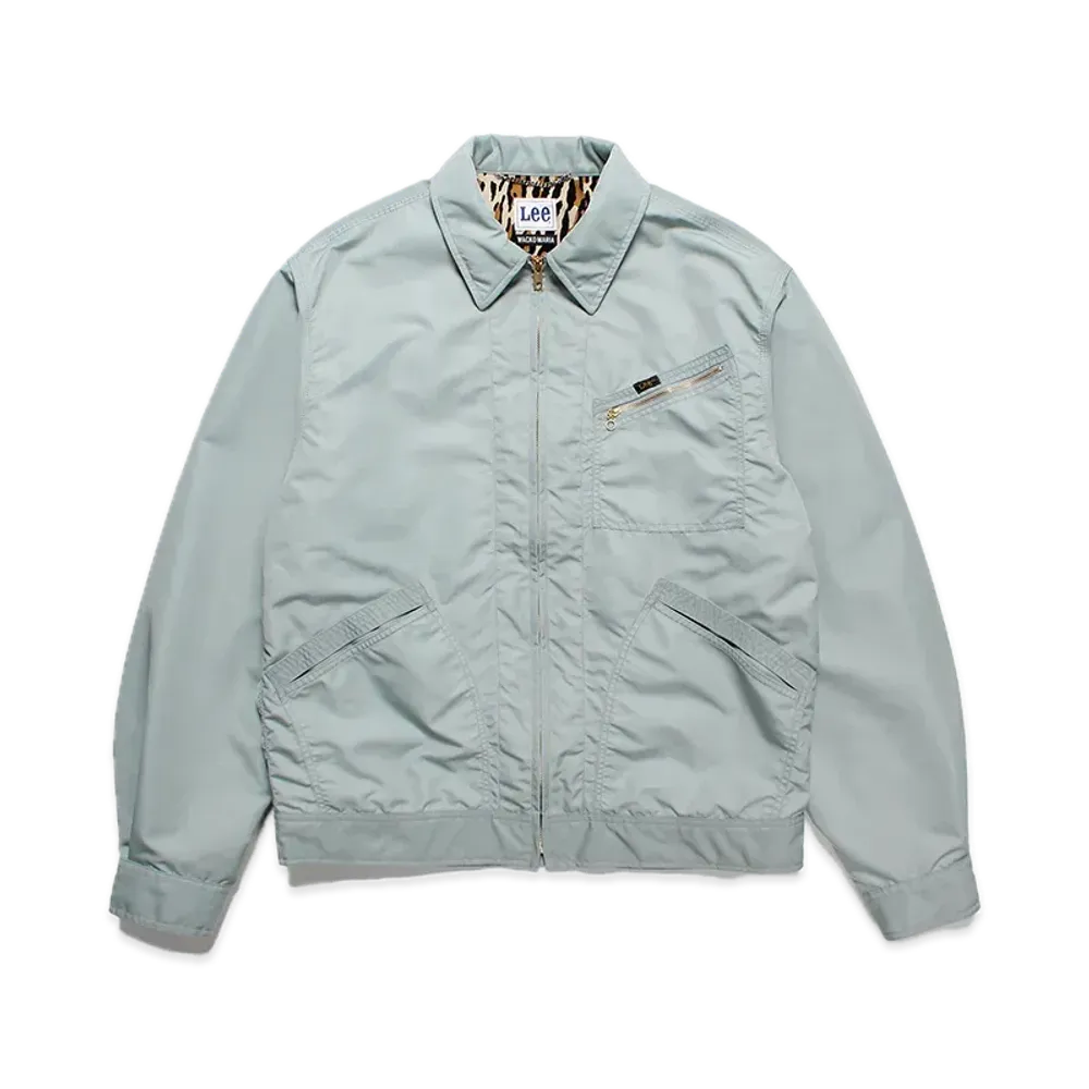 WACKO MARIA x Lee Nylon 91-B Jacket "Light Blue"
