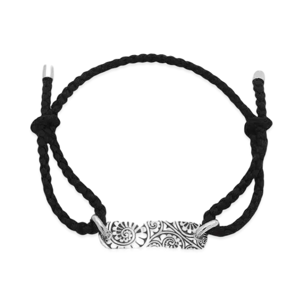 GARNI Vine String Bracelet "BLACK"
