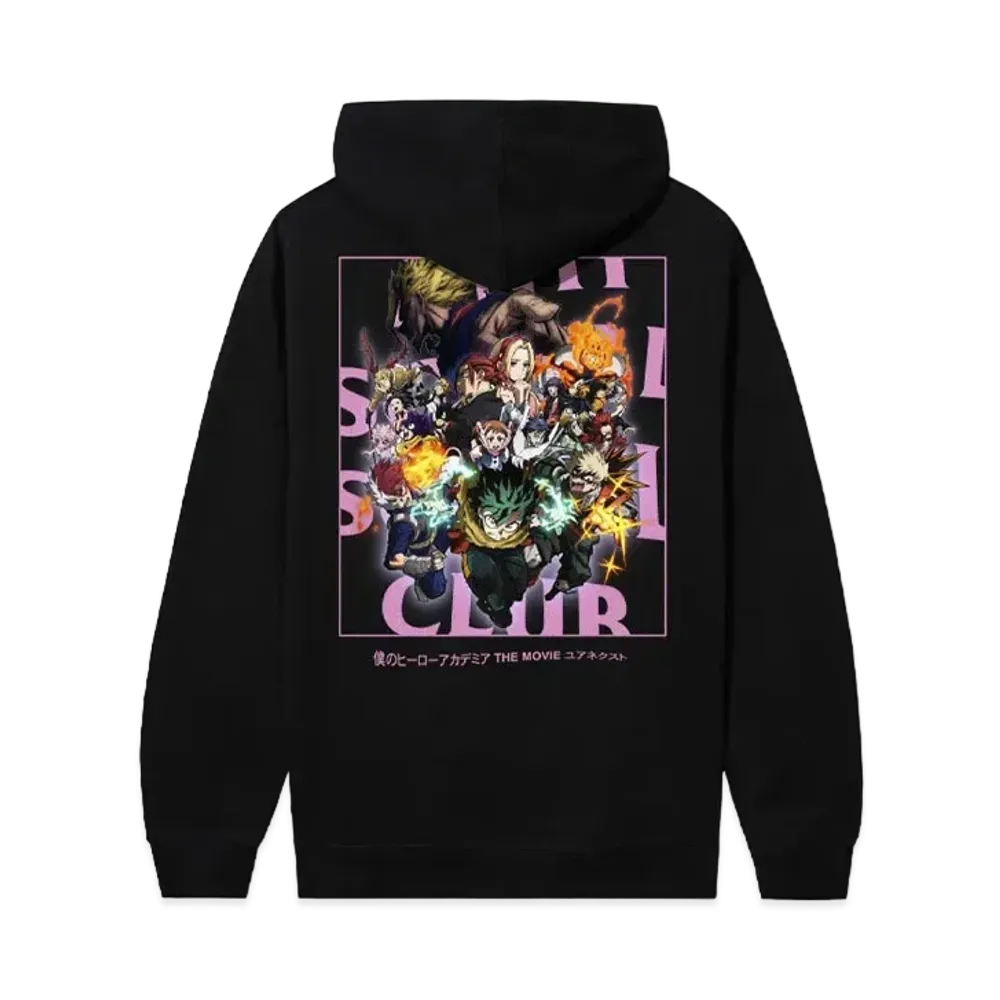 ANTI SOCIAL SOCIAL CLUB x MY HERO ACADEMIA You're Next Hoodie "Black"