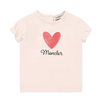 MONCLER Kids T-Shirts "Pink"
