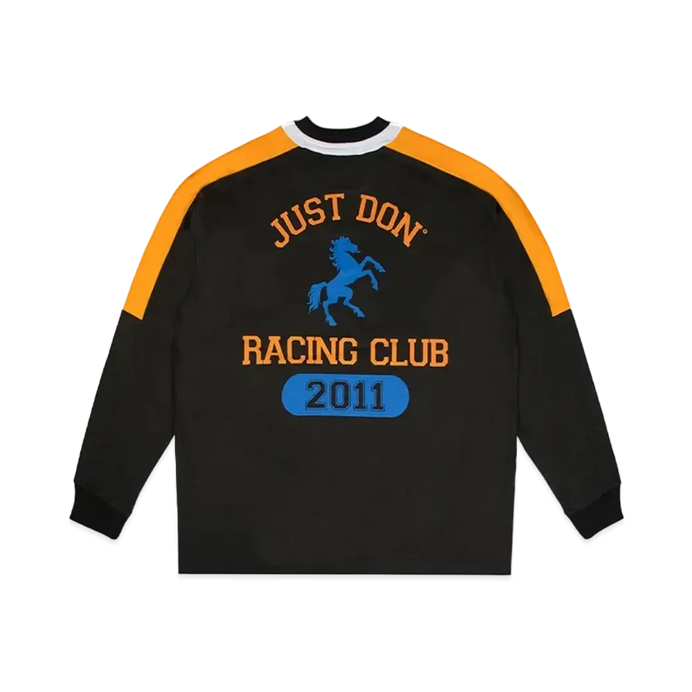 Just Don Track T-shirt "Black"