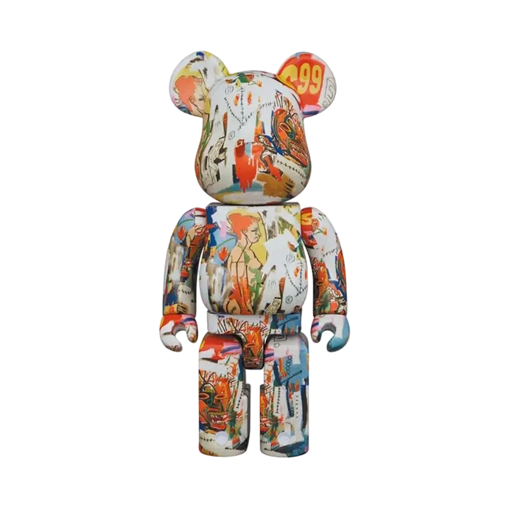 Bearbrick Andy Warhol × JEAN-MICHEL BASQUIAT #4 400%
