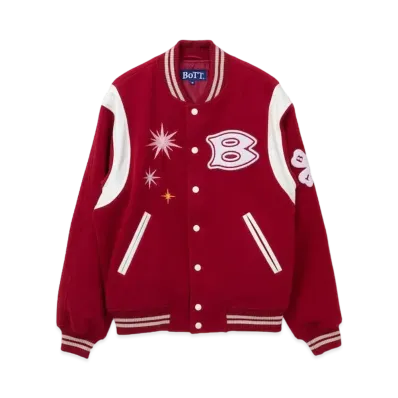BoTT Teddy Varsity Jacket "Red"