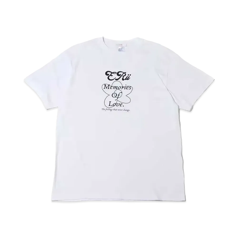 atmos pink x Eri Chiba Graphic Big T "White"