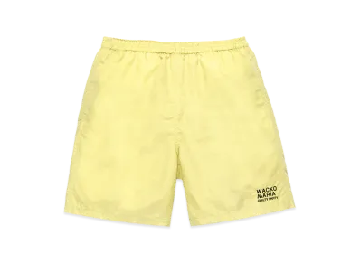 WACKO MARIA Nylon Board Shorts "Yellow"