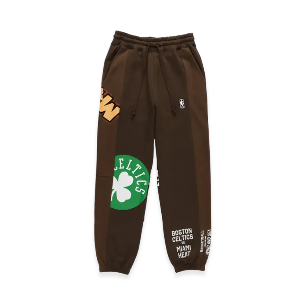 WIND AND SEA x NBA Panel Sweatpants "Celtics Heat"
