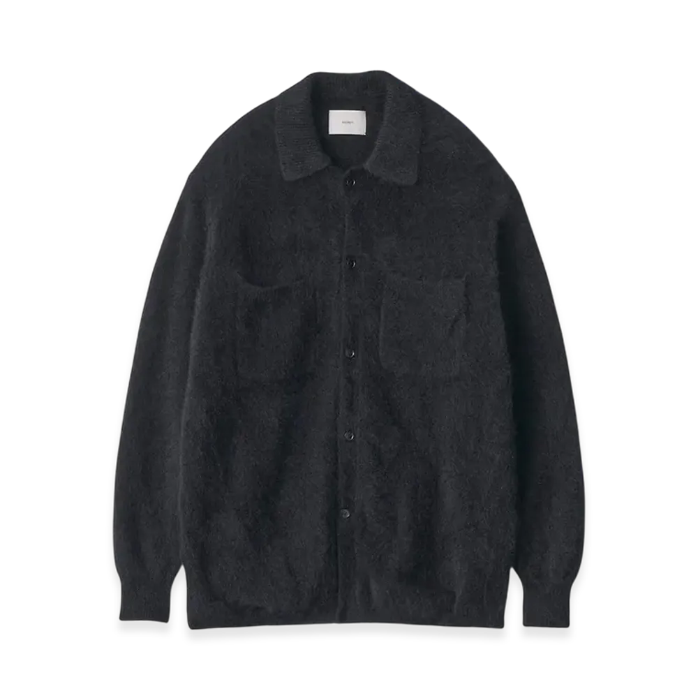 ssstein Racoon Knit Shirt "Black"