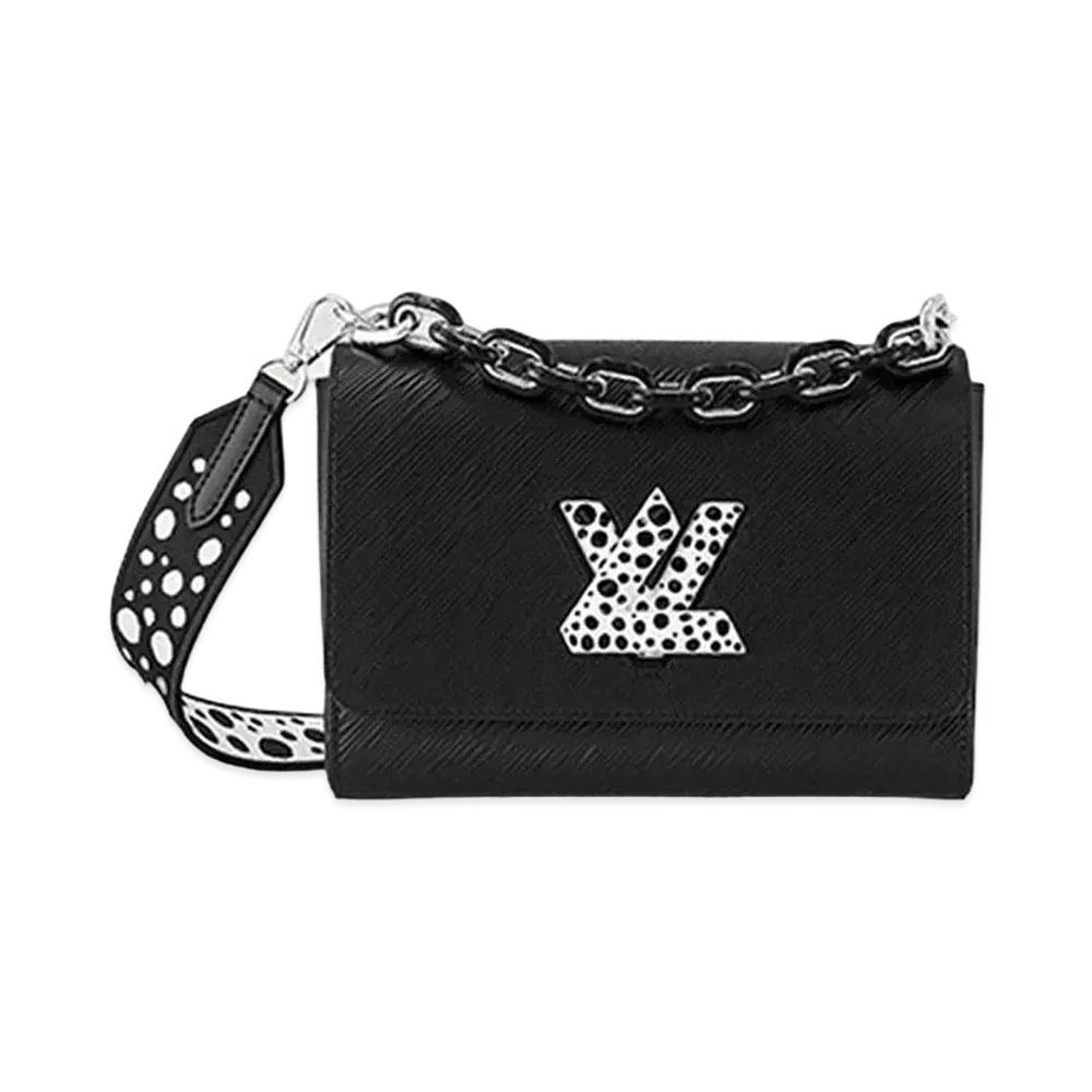Louis Vuitton x Yayoi Kusama Twist MM Epi Leather Infinity Dots "Noir/Blanc"