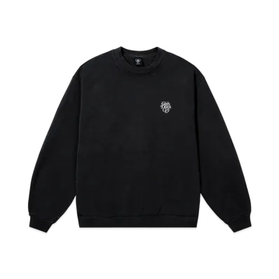 Girls Don't Cry x VERDY Logo Crewneck "Vintage Black"