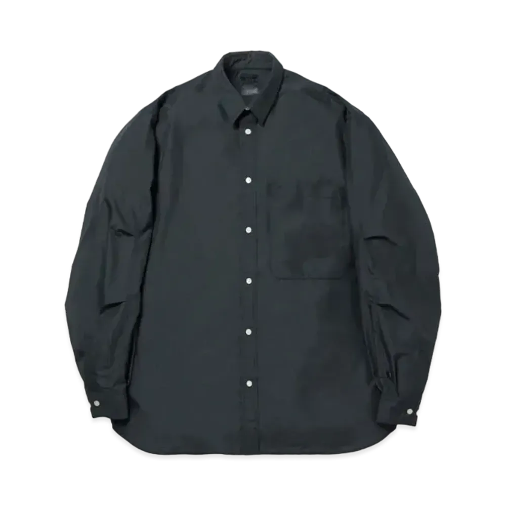 DAIWA PIER39 Tech Regular Collar Shirts L/S "Black"