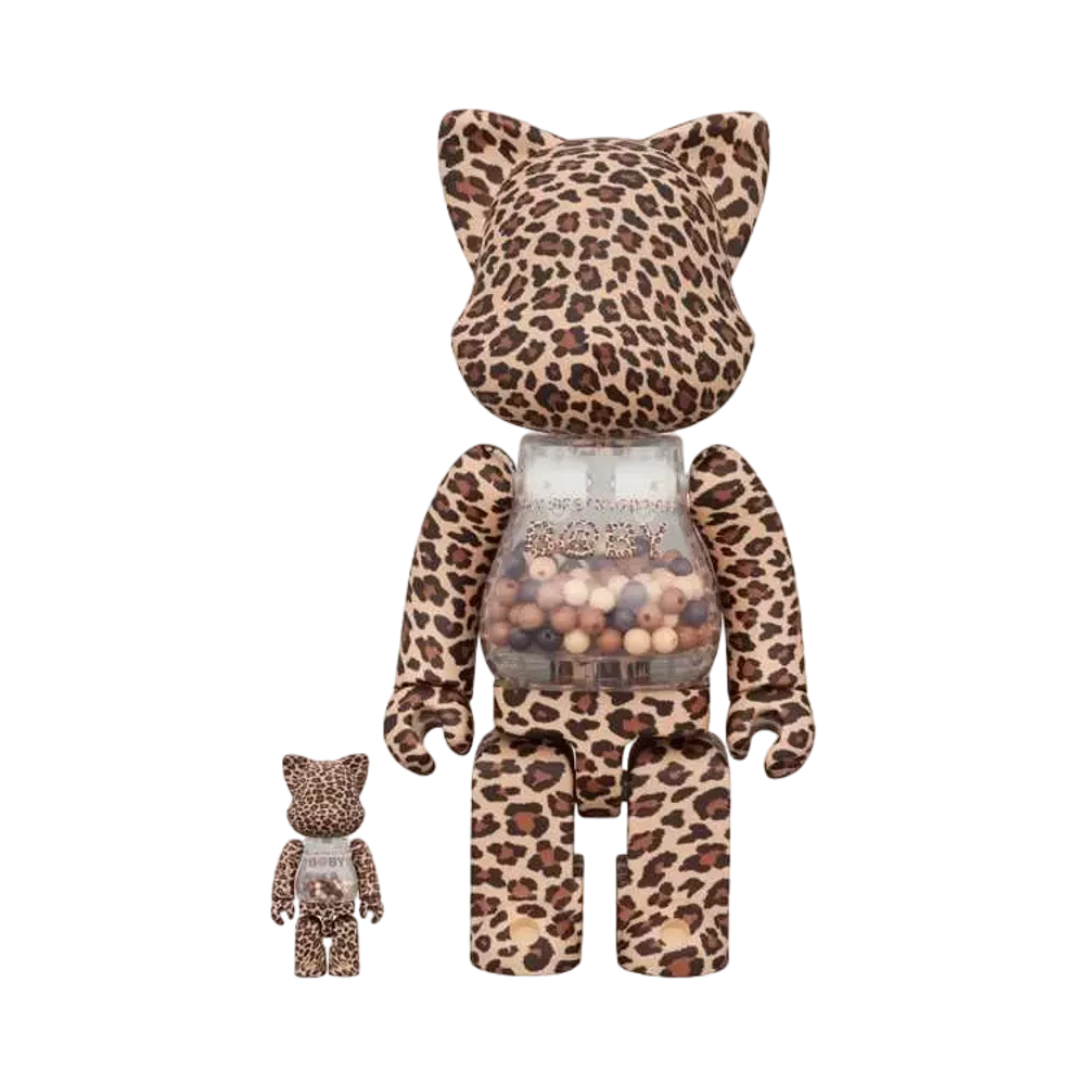 Bearbrick My First Nyabrick Baby Leopard Ver. 100% & 400%