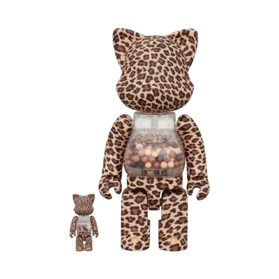 Bearbrick My First Nyabrick Baby Leopard Ver. 100% & 400%