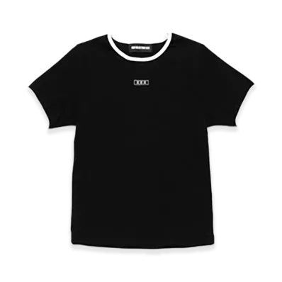 GOD SELECTION XXX Bicolor T-Shirt GXL-S25-CS-05 "Black"