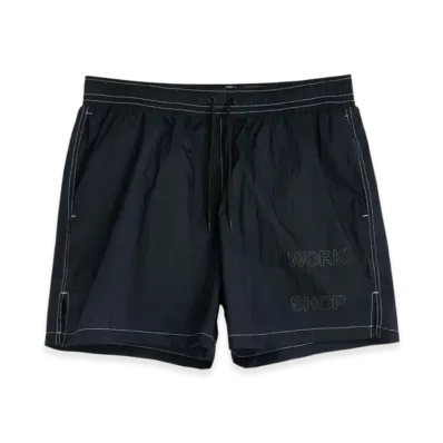 OUR LEGACY Work Shop Running Shorts Tech "Navy"