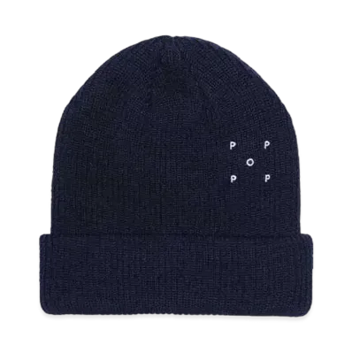 POP TRADING COMPANY basic beanie "NAVY"
