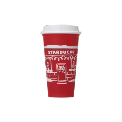STARBUCKS Holiday 2025 Reusable Cup 473ml "Red"