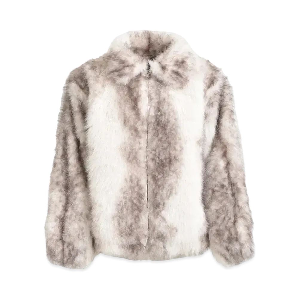 BREATH Faux Fur Jacket "Cream"