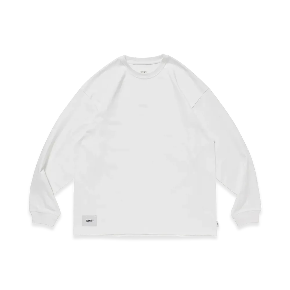 WTAPS SIGN-YD / LS / Cotton "White"