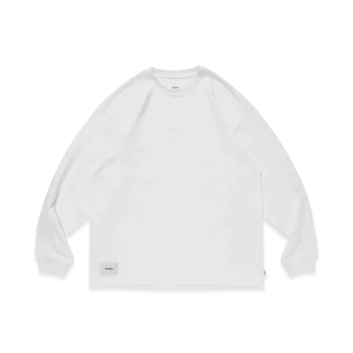 WTAPS SIGN-YD / LS / Cotton "White"
