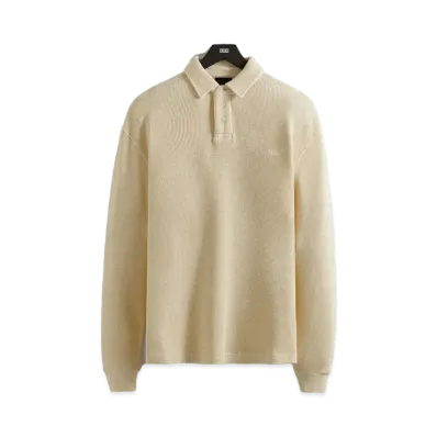 Kith Waffle Harmon Polo "Muslin"
