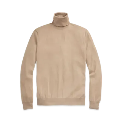 Ralph Lauren Purple Label Cashmere Turtleneck Sweater #1 "Brown"