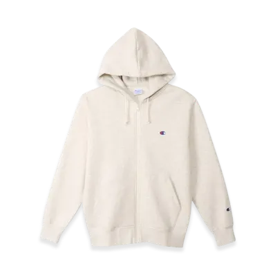 Champion Zip Hooded Sweatshirt 24FW "Oatmeal"