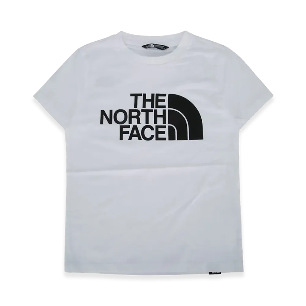 The North Face Kids Teen Easy Regular SS Tee "White"