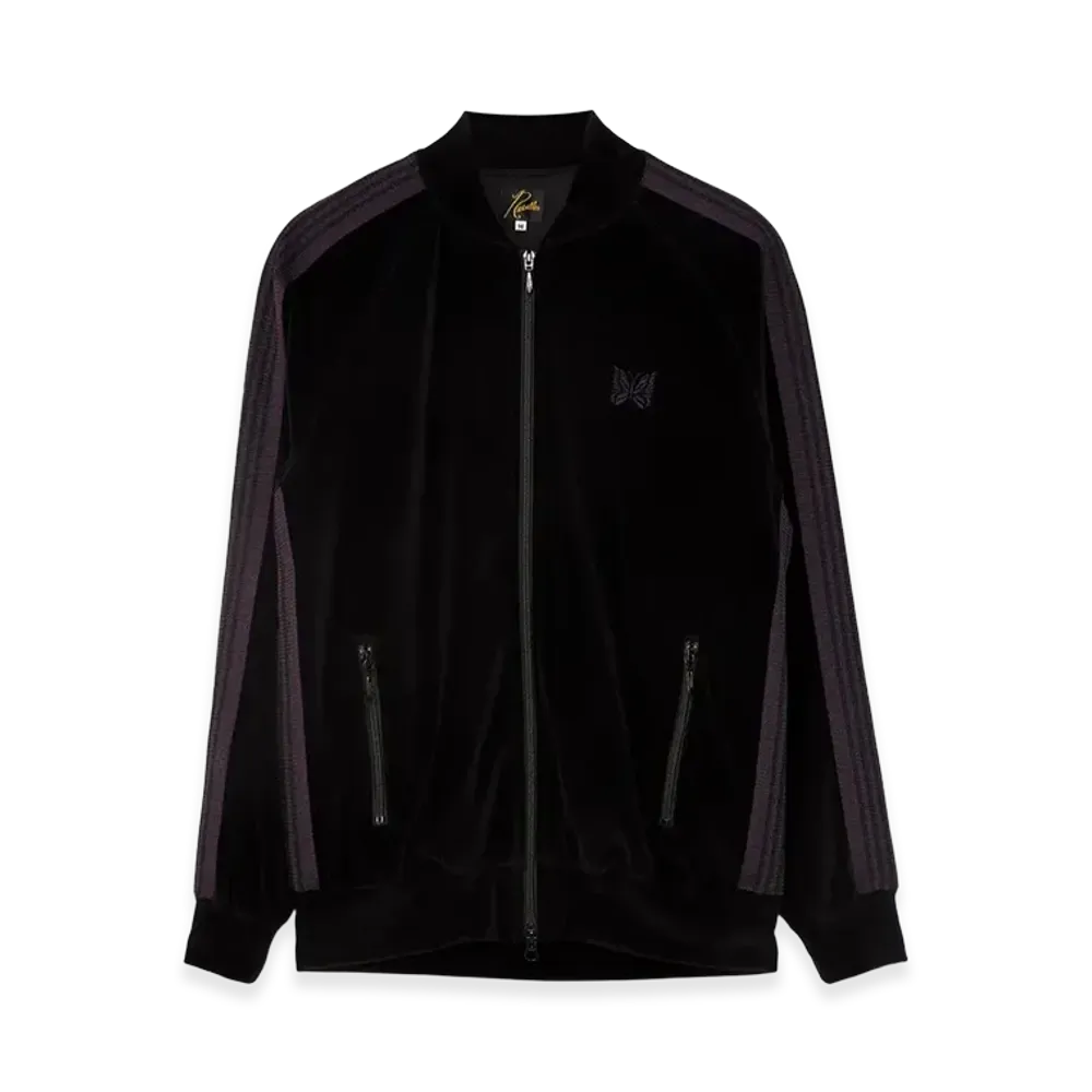 NEEDLES R.C. Track Jacket Velour "Black"