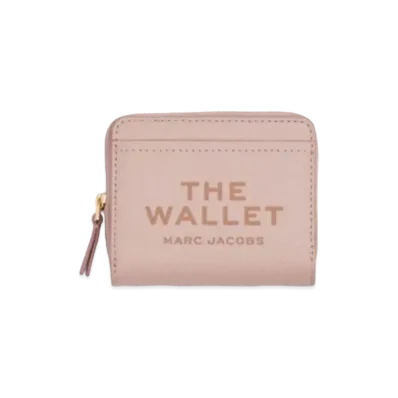 Marc Jacobs The Leather Compact Wallet Mini "Rose"