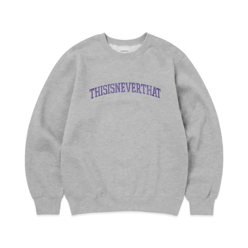 thisisneverthat Arch-Logo Crewneck "Heather Grey"