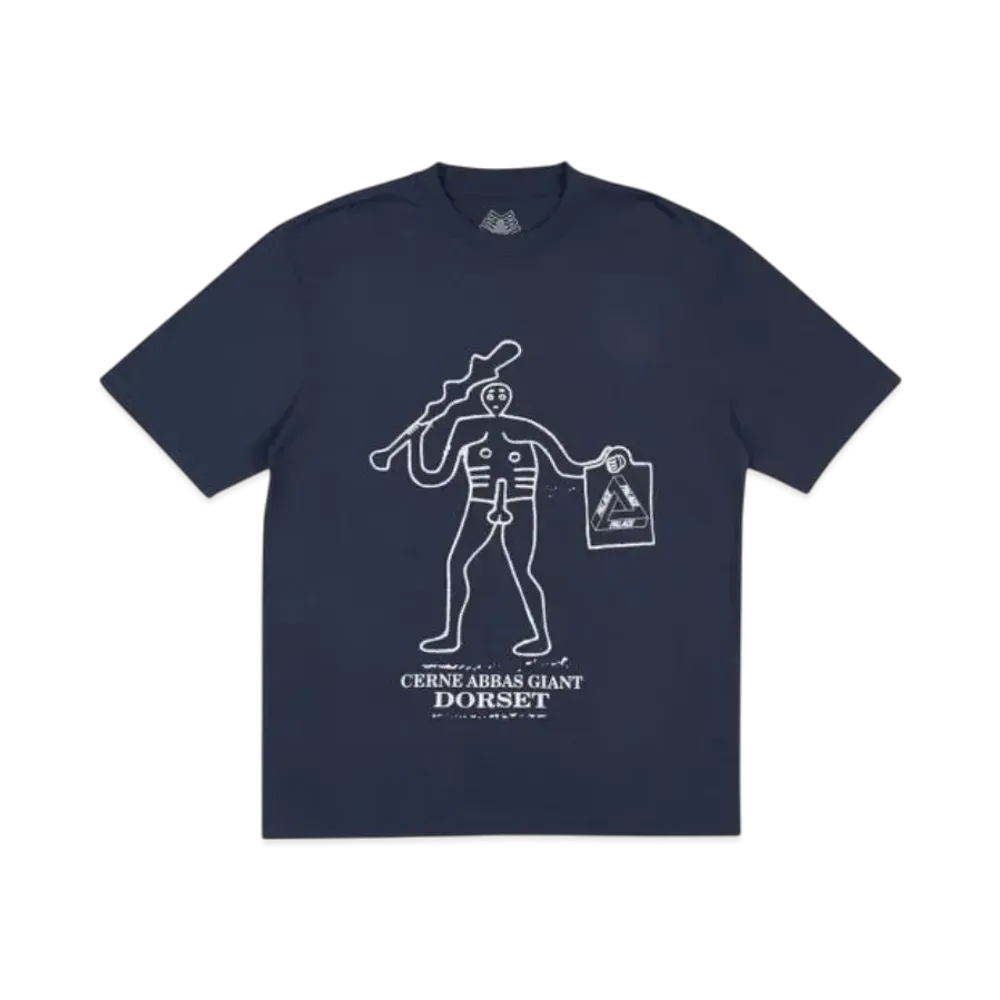 PALACE Ewdorset T-Shirt "Navy"