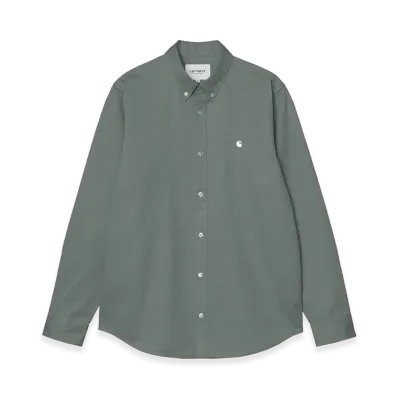 Carhartt WIP Long Sleeve Madison Shirt "Light Green"