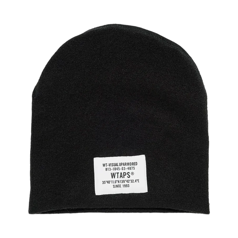 WTAPS Wiggly / Beanie / Acrylic "Black"