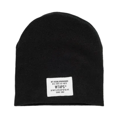 WTAPS Wiggly / Beanie / Acrylic "Black"