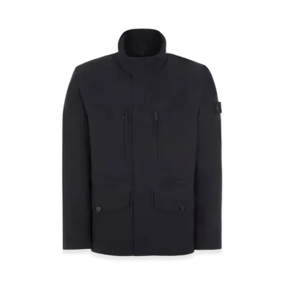 Stone Island 412F1 Ghost Piece O-Ventile Jacket - 23SS "Black"