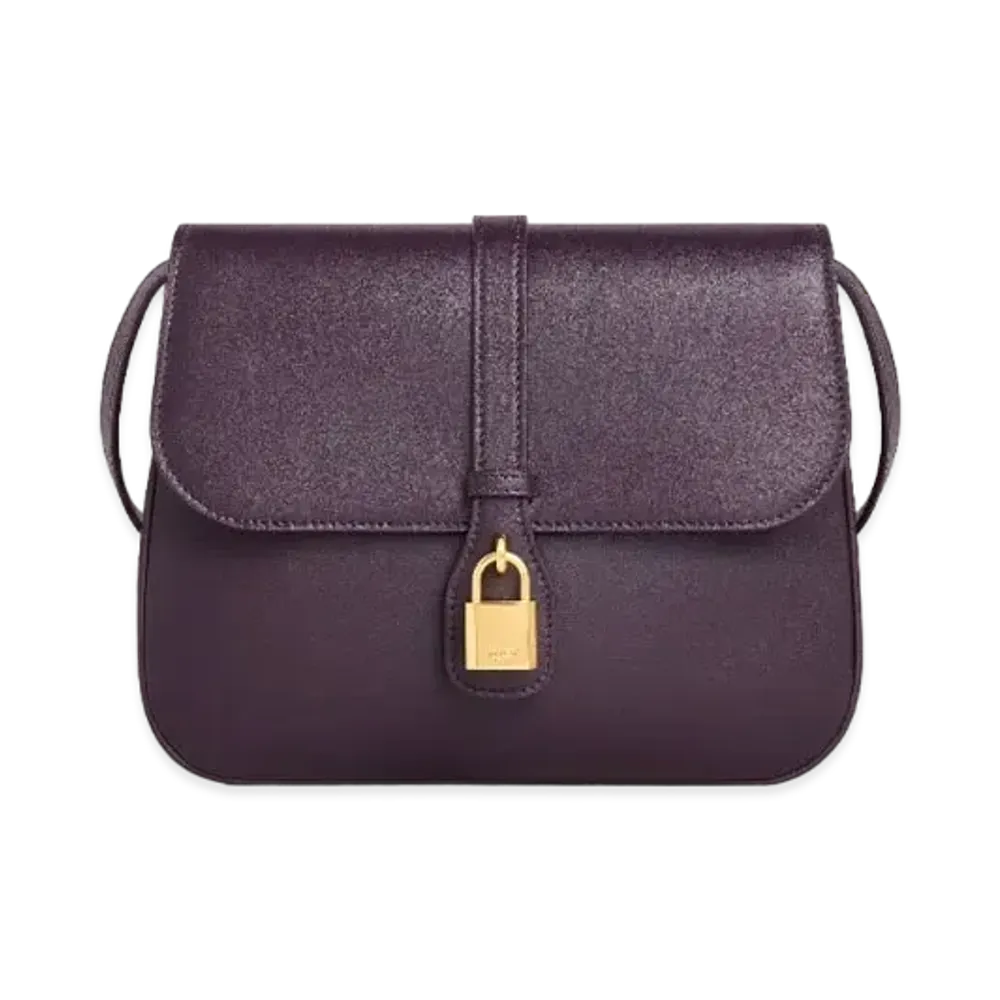 CELINE Medium Tabou In Smooth Calfskin "Aubergine"