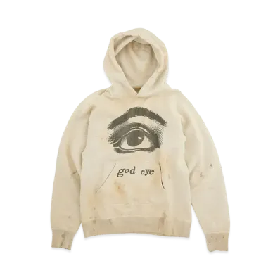 SAINT Mxxxxxx HOODIE GOD EYE "Grey"