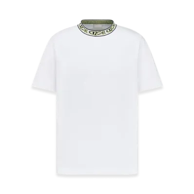 Dior x Lewis Hamilton T-Shirt (Relaxed Fit) in Cotton Jersey "White"