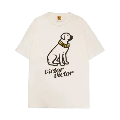HUMAN MADE VICTOR VICTOR LOGO TEE "White"